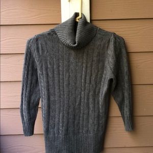 Barely worn cashmere turtleneck sweater
